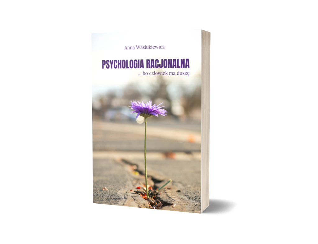 Okładka książki "Psychologia Racjonalna" Anny Wasiukiewicz - katolicka psychologia i rozwój duchowy katolika